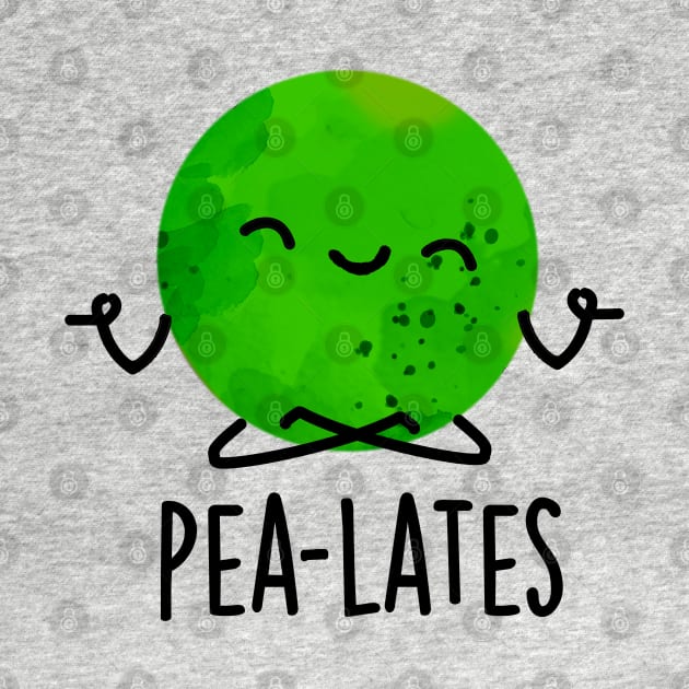 Pea-lates Cute Pilates Pea Pun by punnybone